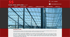 Desktop Screenshot of dayalsteelonline.com